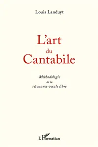 L'art du Cantabile_cover