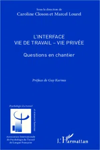 L'interface vie de travail - vie privée_cover