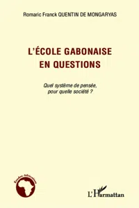 L'école gabonaise en questions_cover