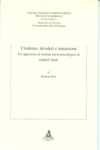 Credenze, desideri e imitazione_cover