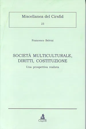 Società  multiculturale, diritti, costituzione