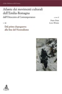 Atlante dei movimenti culturali dell'Emilia-Romagna dall'Ottocento al Contemporaneo_cover