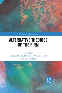 Alternative Theories of the Firm_cover