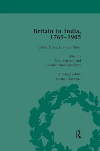 Britain in India, 1765-1905, Volume I_cover
