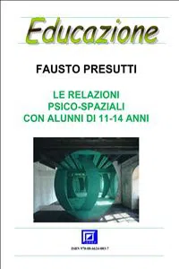 Le Relazioni Psico-Spaziali con alunni di 11-14 anni_cover