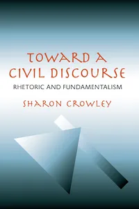 Toward a Civil Discourse_cover