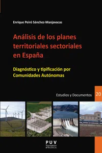 Análisis de los planes territoriales sectoriales en España_cover