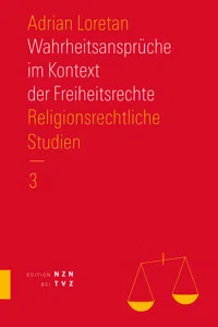 Wahrheitsansprüche im Kontext der Freiheitsrechte_cover