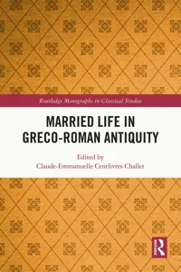 Married Life in Greco-Roman Antiquity_cover