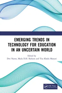 Emerging Trends in Technology for Education in an Uncertain World_cover