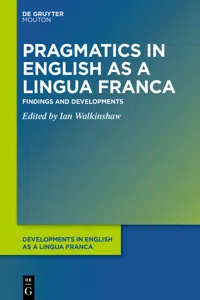 Pragmatics in English as a Lingua Franca_cover