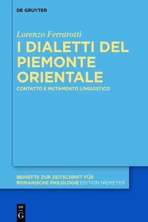 I dialetti del Piemonte orientale