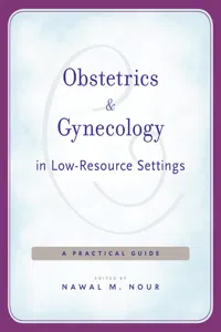 Obstetrics and Gynecology in Low-Resource Settings_cover