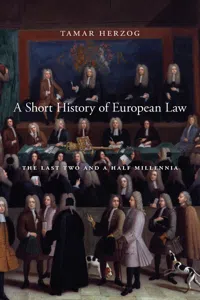 A Short History of European Law_cover