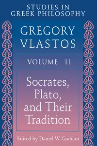 Studies in Greek Philosophy, Volume II_cover