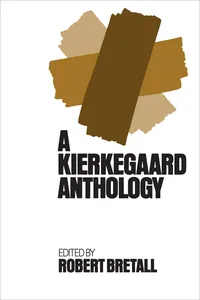 Kierkegaard Anthology_cover