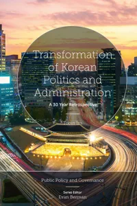 Transformation of Korean Politics and Administration_cover