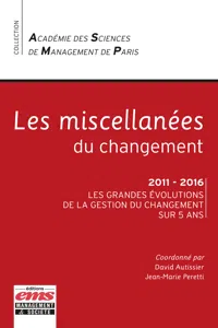 Les miscellanées du changement_cover