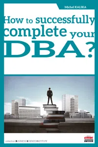 How to successfully complete your DBA?_cover