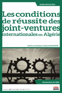 Les conditions de réussite des joint-ventures internationales en Algérie_cover