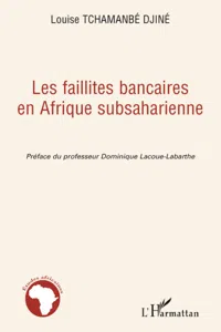 Les faillites bancaires en Afrique subsaharienne_cover