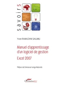 Manuel d'apprentissage d'un logiciel de gestion Excel 2007_cover