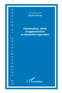 Urbanisation, effets d'agglomération et disparités régionales_cover