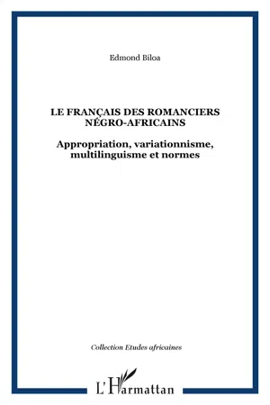 Le français des romanciers négro-africains