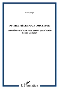 Petites pièces pour voix seule_cover