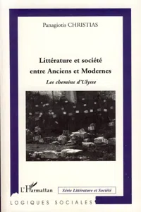 Littérature et société entre Anciens et Modernes_cover