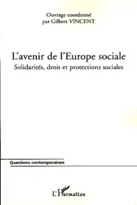 L'avenir de l'Europe sociale_cover