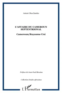 L'affaire du Cameroun septentrional_cover