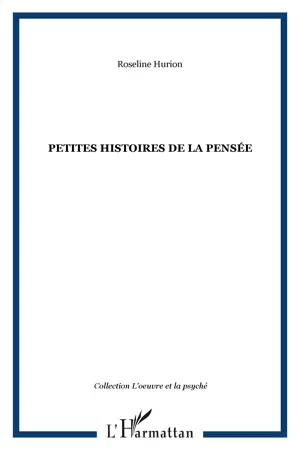 Petites histoires de la pensée