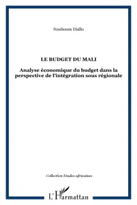 Le budget du Mali_cover