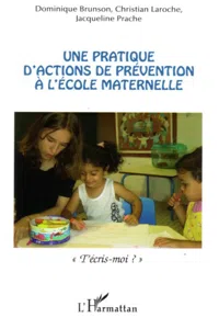 Une pratique d'actions de prévention à l'école maternelle_cover