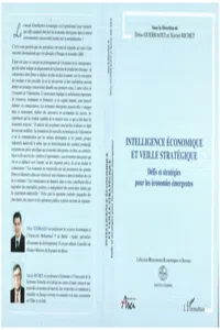 Intelligence économique et veille stratégique_cover