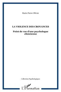 La violence des croyances_cover