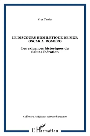 Le discours homilétique de Mgr Oscar A. Romero