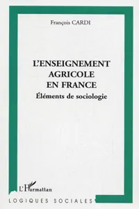 L'enseignement agricole en France_cover