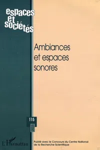 Ambiances et espaces sonores_cover