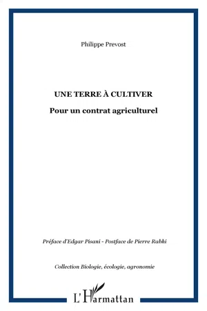 Une terre à cultiver