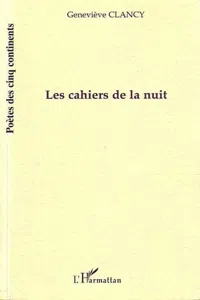 Les cahiers de la nuit_cover