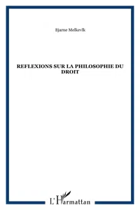 REFLEXIONS SUR LA PHILOSOPHIE DU DROIT_cover