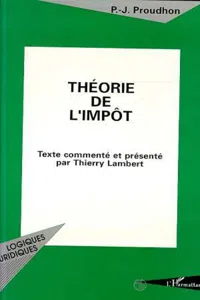 Théorie de l'impôt_cover