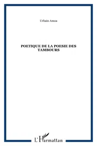 POETIQUE DE LA POESIE DES TAMBOURS_cover