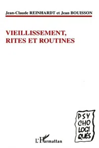 VIEILLISSEMENT, RITES ET ROUTINES_cover