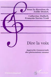 DIRE LA VOIX_cover