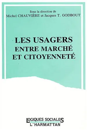 Les usagers entre marché et citoyenneté