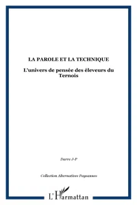 La parole et la technique_cover