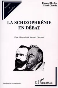 LA SCHIZOPHRÉNIE EN DÉBAT_cover